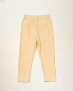 Beige pants on a white background