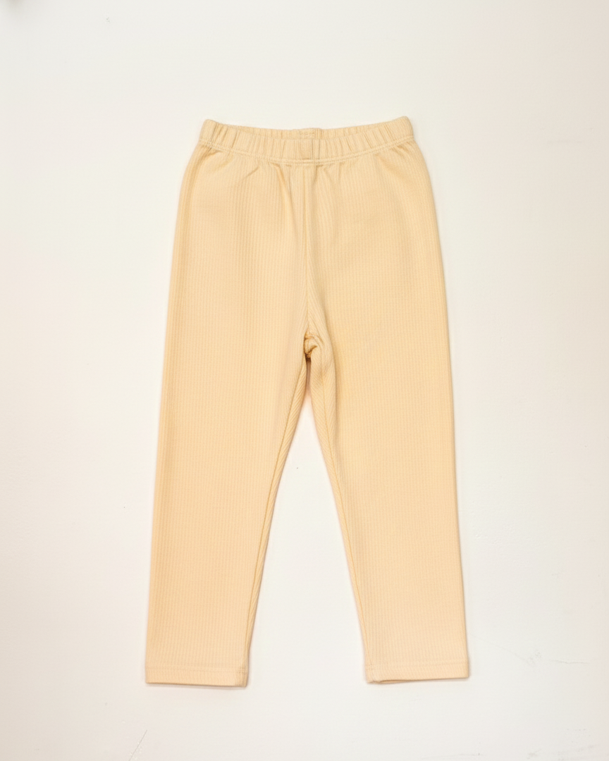 Beige pants on a white background