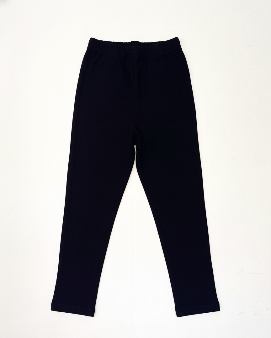 Black pants on a white background