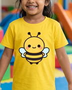 Little_girl_wearing_a_tshirt_with_a_cute_bee_design_in_it zoomed in