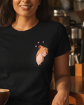 Lion Queen Black Regular fit T-shirt